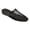 Black, variant on Women's Woven Mesh Mules Square Toe Closed Toe Backless Slides Flat Slip On Breathable Summer Mule Shoes Casual Slippers for Daily Indoor Outdoor Wear