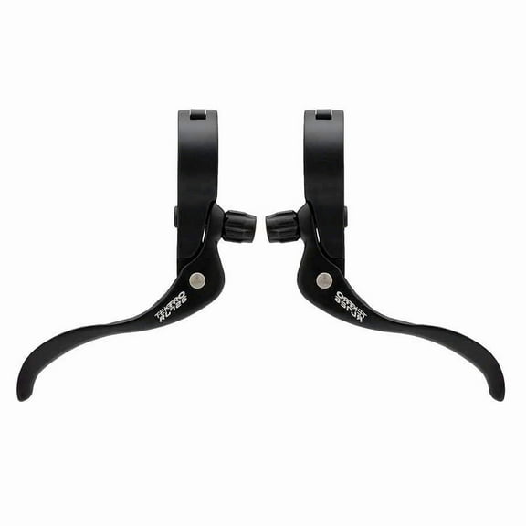 Tektro RL726 Cross Levers - 26mm Clamp Diameter, Pair, Gloss Black