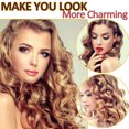 thumbnail image 6 of Topboutique Self Grip Hair Roller Set,12 Pcs Hair Rollers with Hair Roller Clips and Comb,Hair Curlers Hairdressing Curlers,No Heat Salon Dressing Curler for DIY Hair Styles,Random Color (4.4cm), 6 of 6