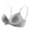 Grey, variant on Alun Push up Bras for Women Fashion Lettered Trim Wireless Lightweight Breathable Comfort Bralette No Underwire Full Coverage Deep Plunge Bras with Thin Cup Design Red 40