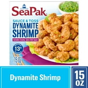 SeaPak Dynamite Shrimp, Popcorn Shrimp with Creamy Spicy Chili Sauce, Frozen, 15oz