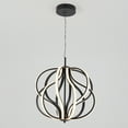 thumbnail image 2 of Artika Meridian Modern LED Pendant Light Fixture, Black, 2 of 5