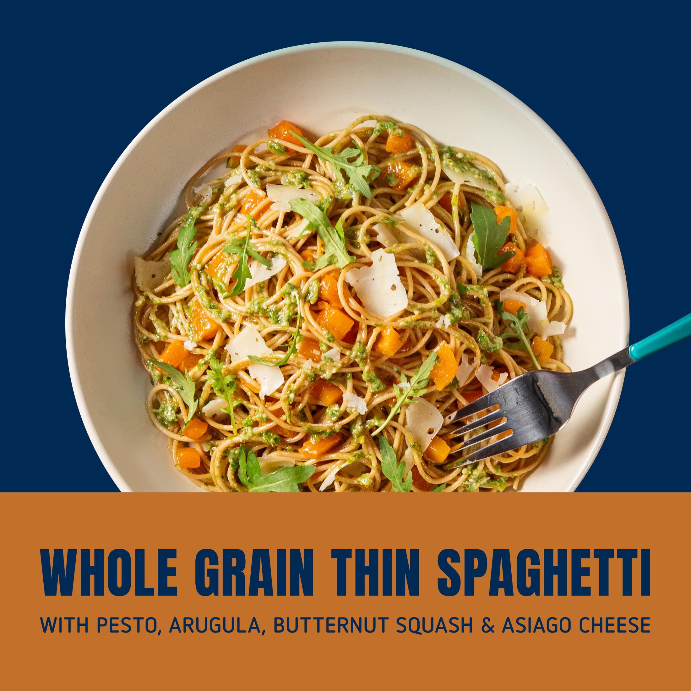 (5 pack) Barilla Classic Whole Grain Pasta, Thin Spaghetti Noodles, 16 oz