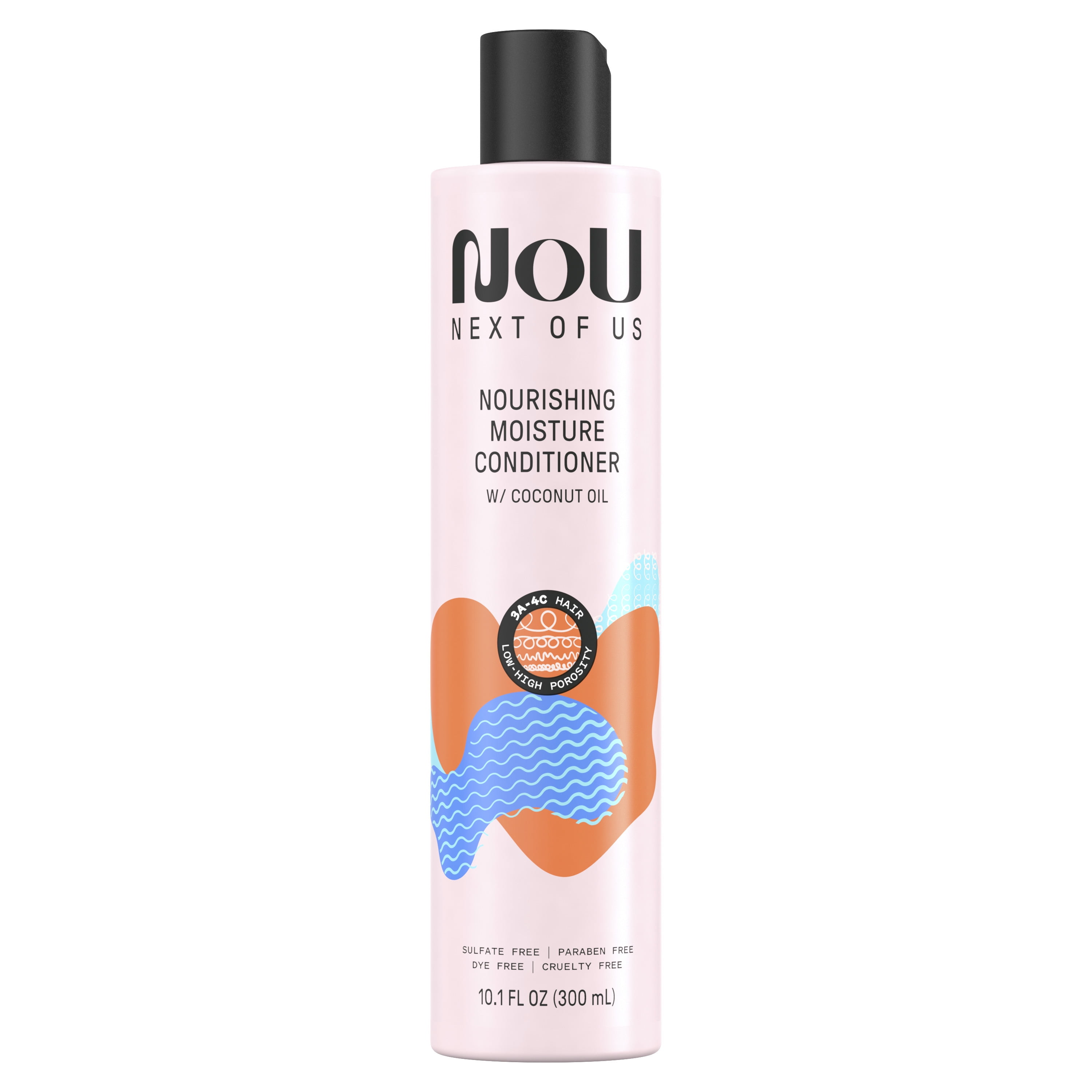 (4 pack) NOU Nourishing Moisture Conditioner, for Curly & Coily Hair, 10.1 fl oz  (图2)