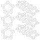 thumbnail image 4 of 100 piezas de soportes para globos, clips para globos, hebillas para globos de boda, lazos para globos, 4 of 7