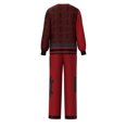 thumbnail image 6 of Vampire Dawn Graphic High Neck Jacket Pants Set Contrast Zipper Pocket Outfits for Adult Halloween Costumes, Anime Cosplay, 2 Piece, 130, 6 of 6