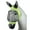 Light Green(LGR), variant on Horze Soft Stretch Breathable Lycra Mesh Insect Fly Mask with Ear Protection