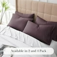thumbnail image 4 of Southshore Fine Living, Inc. Hotel Quality Pillowcases, Extra Large for King Pillows, Purple, 4 of 9