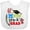 AA-White, variant on Inktastic Lil Mister Pre-K Grad with Arrows Boys Baby Bib