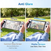 Protescreen Anti Glare Matte Screen Protector for Nintendo Switch 2 2025 8, Paper feel Soft Film, Anti-Fingerprint, Highly Responsive Touch, Bubble-Free Installation