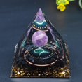 thumbnail image 4 of Pirámide De Orgón Generador de energía de chakra Reiki de cristal de pirámide de orgonita natural (Tauro), 4 of 4