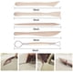 thumbnail image 5 of Juego de 23 piezas de herramientas de modelado y tallado de cerámica con punzones de bola: incluye moldeadores de arcilla para colores, herramientas de modelado y cuchillo de escultura de madera., 5 of 7