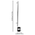 Flags Pole for Flag Boat Flag Fixing Holder Stainless Steel Flag Pole