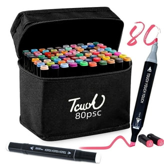 Best Choice Products Set of 228 Alcohol-Based Markers, Dual-Tipped
