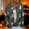 thumbnail image 2 of Evdexr Womens Halloween Cardigan Skeleton Pumpkin Graphic Cardigans 2026 Knit Button Down Long Sleeve Jackets Open Front Lightweight Cardigan Sweaters L, 2 of 5