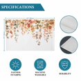 thumbnail image 6 of Eucalyptus Leaves Gradient Autumn Thanksgiving Placemats Set of 4,Wipeable Washable Table Mats for Dining Tables, Watercolor Botanical Place Mats for Kitchen Event Party Tabletop Decor, 6 of 9