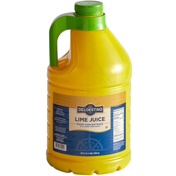 Del Destino 1 Gallon 100% Lime Juice
