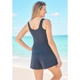 thumbnail image 2 of Swim 365 Women's Plus Size Classic Tankini Top, 2 of 3