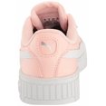 thumbnail image 3 of Puma Carina Sneaker Rose Dust Blanco Plata 6.5 Us Unisex Niño Grande, 3 of 5