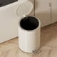 thumbnail image 4 of Bote de basura con pedal, ligero, de estilo lujoso, de aspecto alto, para el hogar, el baño, la cocina, con tapa, gran capacidad, impermeable, para la sala de estar, 4 of 5