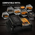 thumbnail image 3 of New for Dewalt DCB112 12V 20V Max Lithium-Ion Battery Charger DCB200 DCB206 DCB206-2 DCB205 DCB 205-2 DCB204, 3 of 7