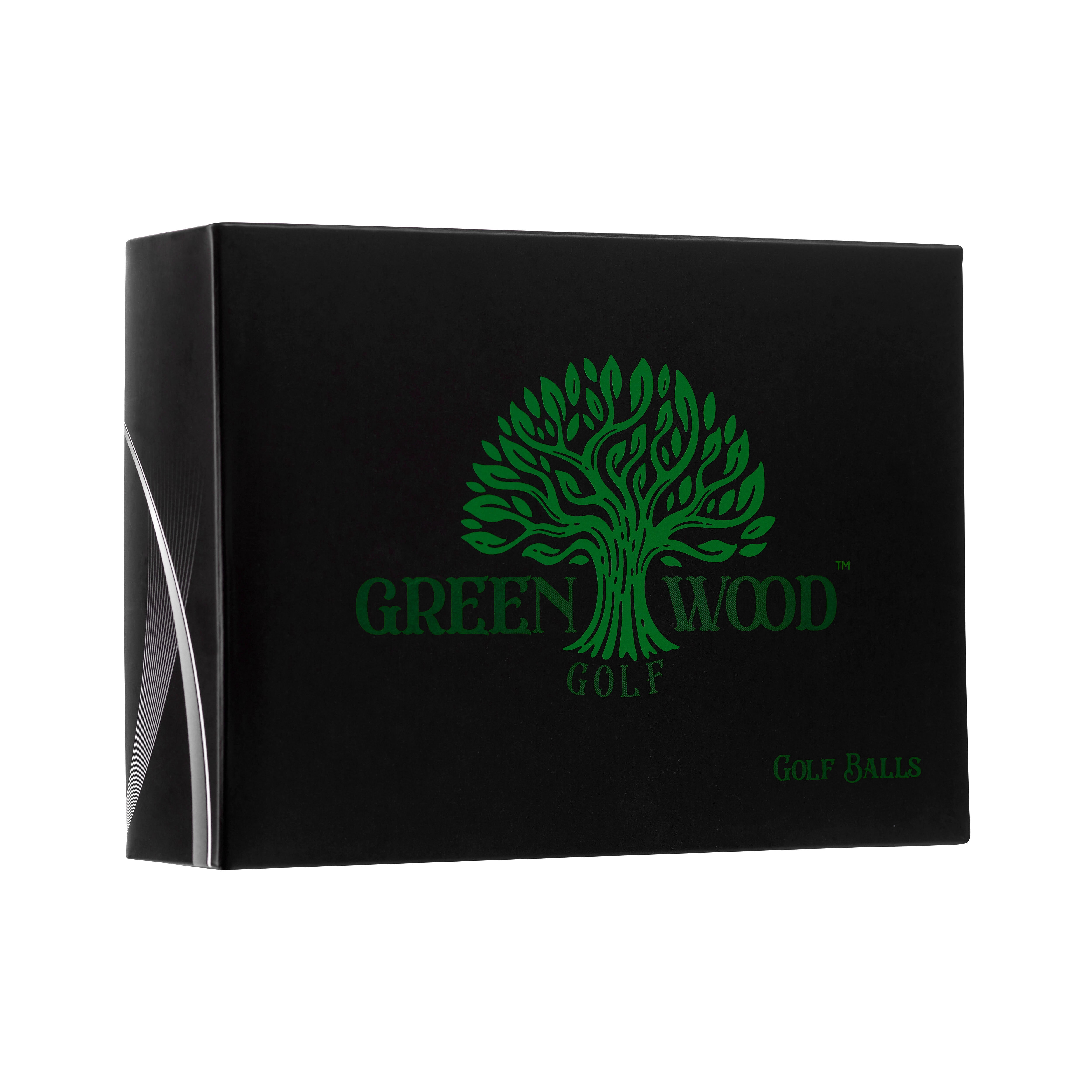 Greenwood GOLF Balls | 3Piece | Urethane Cover | Signature Ball | High Spin