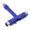 thumbnail image 1 of Unique Bargains Outil de Skate Tout-en-un Multi-Fonction Portable, Bleu Foncé, 1 of 4