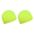 thumbnail image 1 of Minnieouse Gorro de exterior para mantener el calor Sombreros de mujer flexibles Accesorio de ropa práctico Sombrero para adultos con diseño de color Verde fluorescente 2piezas Minnieouse CBP340923, 1 of 6