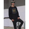 thumbnail image 2 of Mind Matter Quote Sweatshirt Men -Image by Shutterstock, Male Medium, 2 of 4