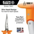 thumbnail image 2 of Klein Tools D203-6-INS 6 in. Insulated Long Nose Pliers, 2 of 2