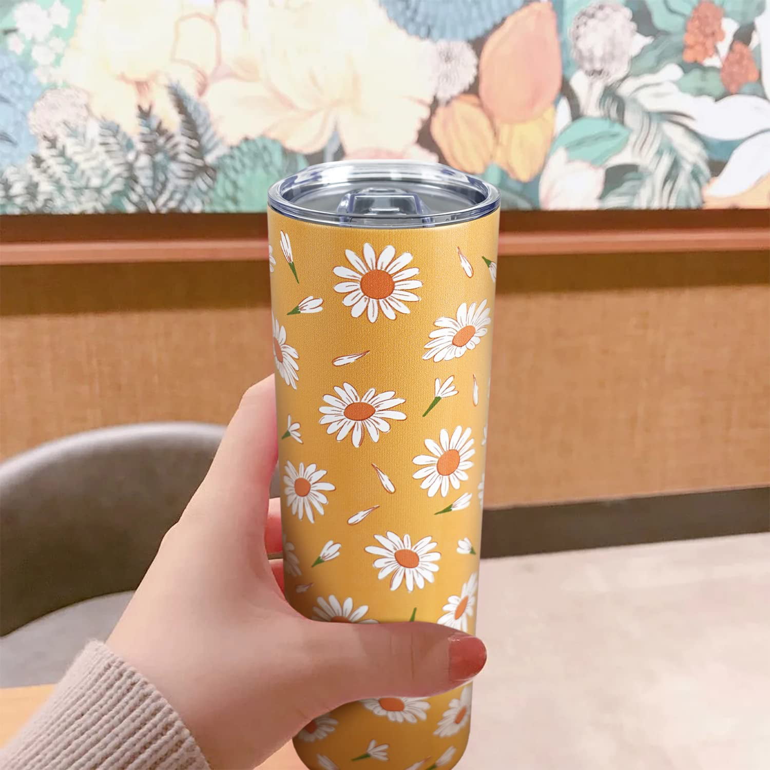 🌸 Pinky Coffee Tumbler for Plastic Free July 🌱