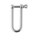 thumbnail image 2 of 2x NUEVO 316 Pasador de Tornillo de material acero Inoxidable Grillete en "D" Aparejo de Cadena de Barco Marino Zulema Grillete D largo, 2 of 8