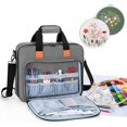 thumbnail image 2 of Embroidery Project Bag  Embroidery Kits Storage Tote (Bag Only)  Purple, 2 of 7