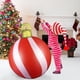 thumbnail image 1 of XWSHYW Decoraciones para El Hogar Bola de Decoración Navideña de 60 Cm, Bola Inflable Navideña para Exteriores, Bola Navideña Inflable de Pvc, Decoraciones para Árboles de Navidad, 1 of 6