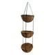 thumbnail image 2 of Maceta colgante "con revestimiento de fibra de con cadena colgante, colgante forma forma forma de , maceta para decoración de jardín, Sandía DYNWAVEMX macetas colgantes, 2 of 8