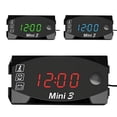 thumbnail image 2 of 3 In 1 Motorcycle Voltmeter Electronic Clock Thermometerfor LED Digital Display, 2 of 5
