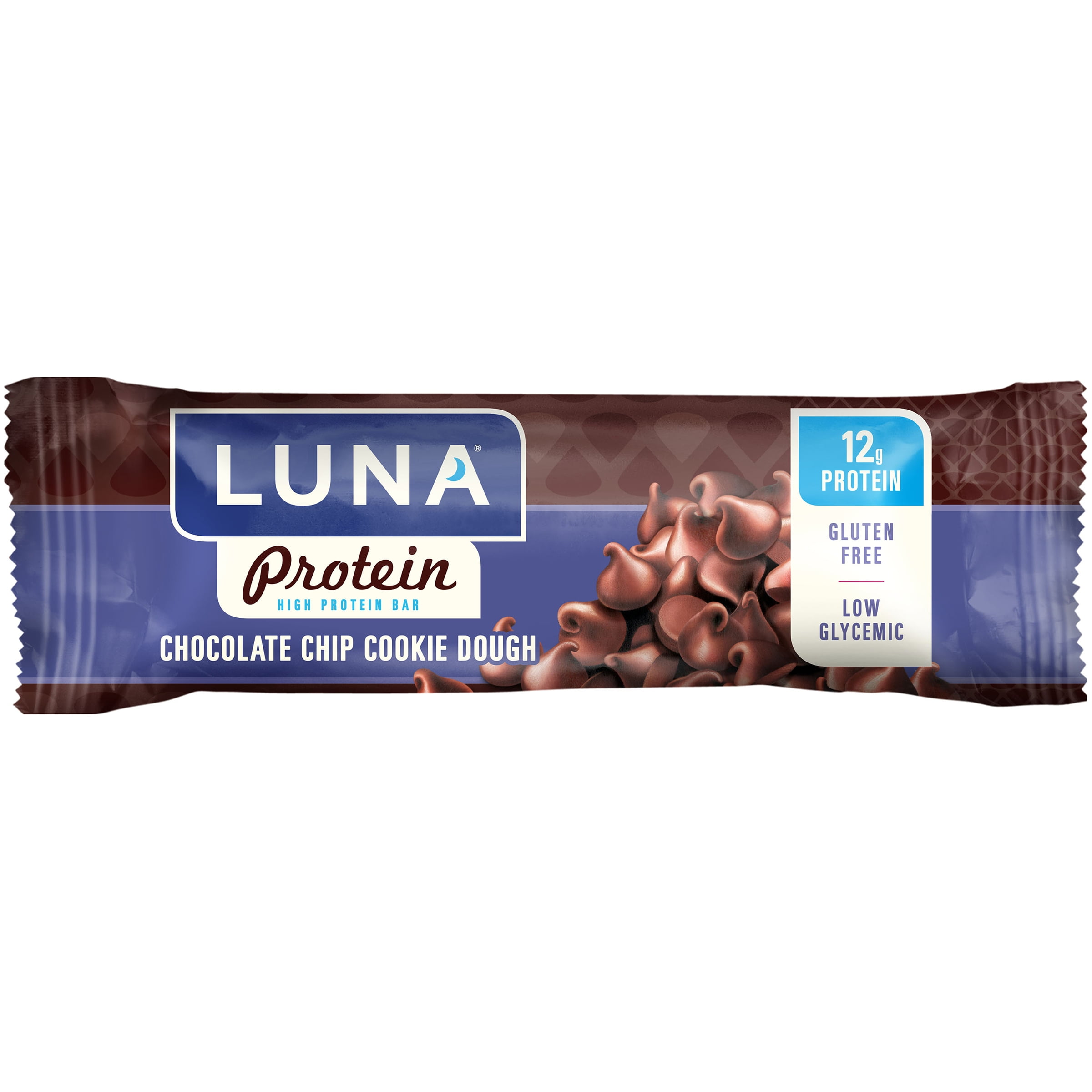 Luna Protein High Protein Bar Chocolate Chip Cookie Dough, 1.59 OZ by Clif Bar & Company