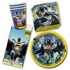 Batman DC Comics Superhero Birthday Party Tableware Pack Kit For 16