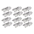 thumbnail image 2 of HURRISE Wire Rope Cable Clamp,Double Grips Cable Clamps,M3 12Pcs Stainless Steel Wire Rope Clips Double Grips Cable Clamps Fixing Wirerope Clips, 2 of 8