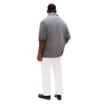 thumbnail image 4 of Polo de rugby Tommy Hilfiger para hombre Solid Ivy, gris, XLT, 4 of 4
