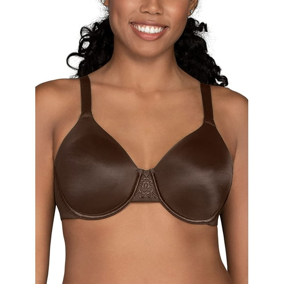 Vanity Fair Womens Beauty Back Full Figure Back Smoothing Minimizer Bra, 40C