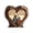 C, variant on From Our First Kiss Till Our Last Breath,Personalized 2-Layer Wood Plaque, Custom Heart Together Couple Plaque, Anniversary Couple Home Decor Gifts