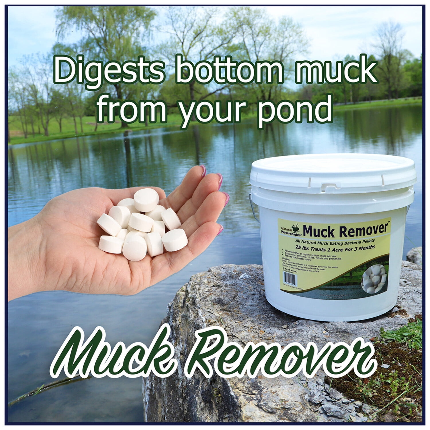 Muck Remover Pellets 25 lb