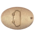 thumbnail image 3 of The State of Texas Lone Star Emblem Gold Tone Unisex Fashion Western Cowboy Belt Buckles, 3 of 4