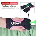 thumbnail image 2 of fastboy Archery Finger Guard Professional Adjustable Decorative Useful Three-finger Glove Convenient Practical Gloves Pink S 1Set, 2 of 6