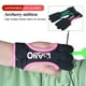 thumbnail image 3 of Archey Finger Guard Guante portátil de tres dedos Guante cómodo Archery Feild Peso ligero Guantes de disparo para jóvenes Adultos Principiante Pink L seitruly OD019685-07, 3 of 7