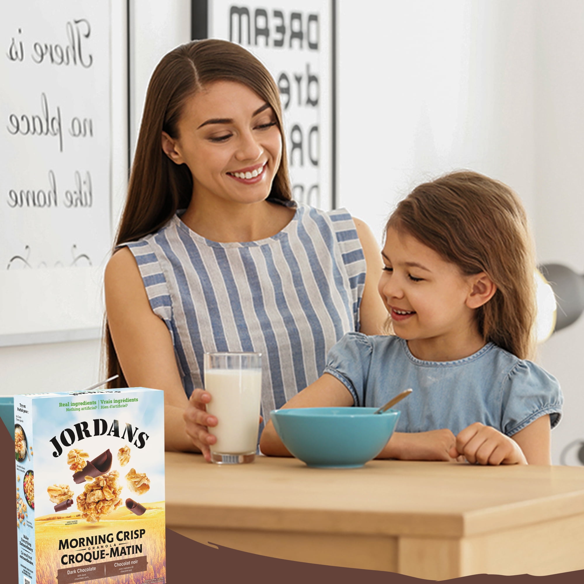 Jordans Morning Crisp Dark Chocolate Granola Cereal, 400 g