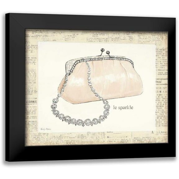 Adams, Emily 14x12 Black Modern Framed Museum Art Print Titled - From Emilys Closet II