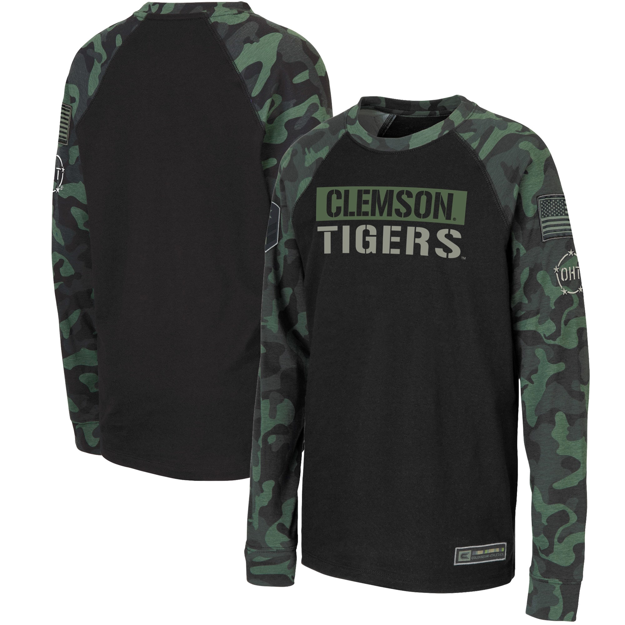 clemson camo shirt