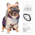 thumbnail image 3 of Balery Butterfly Over Lavender Sudadera con Capucha para Perros Pequeños – Ropa para Mascotas, Disfraz para Perros y Gatos, Ideal para Fiestas y Cosplay-Large, 3 of 7